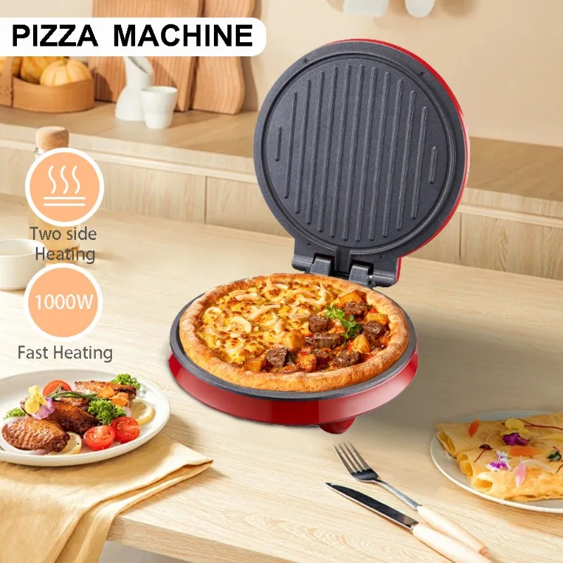 Sandwich Press Grill - Máquina Eléctrica para Pizza de 110V,
