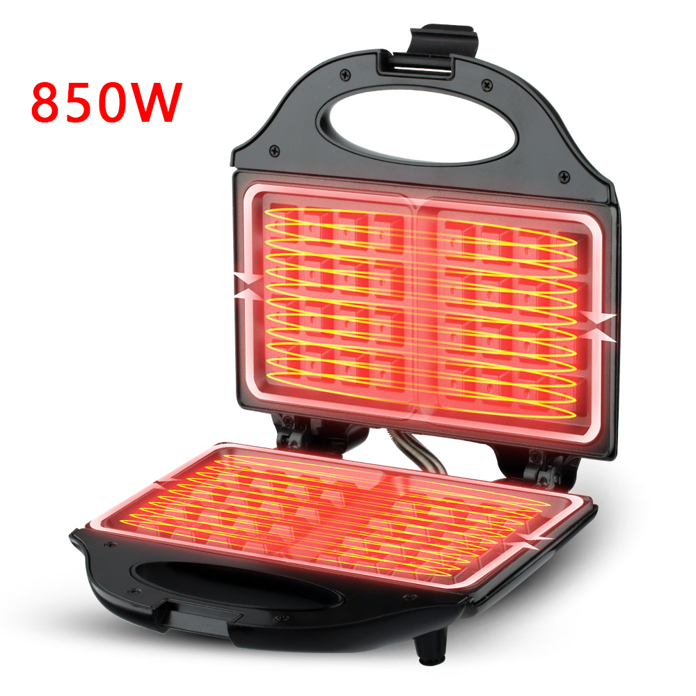 Máquina para hacer gofres eléc - Sandwich Press Grill reseña y precio
