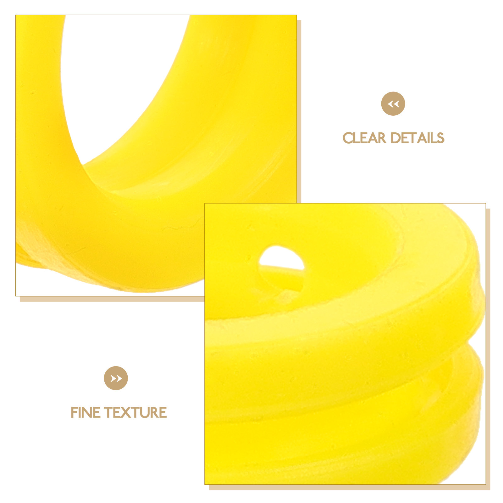 Juego de 3 juntas de anillo de - Kitchen Appliances Yellow reseña y precio