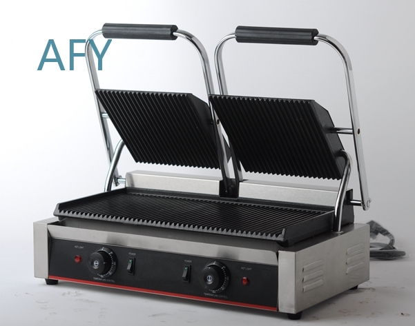 Prensa Eléctrica Comercial par - Sandwich Press Grill reseña y precio