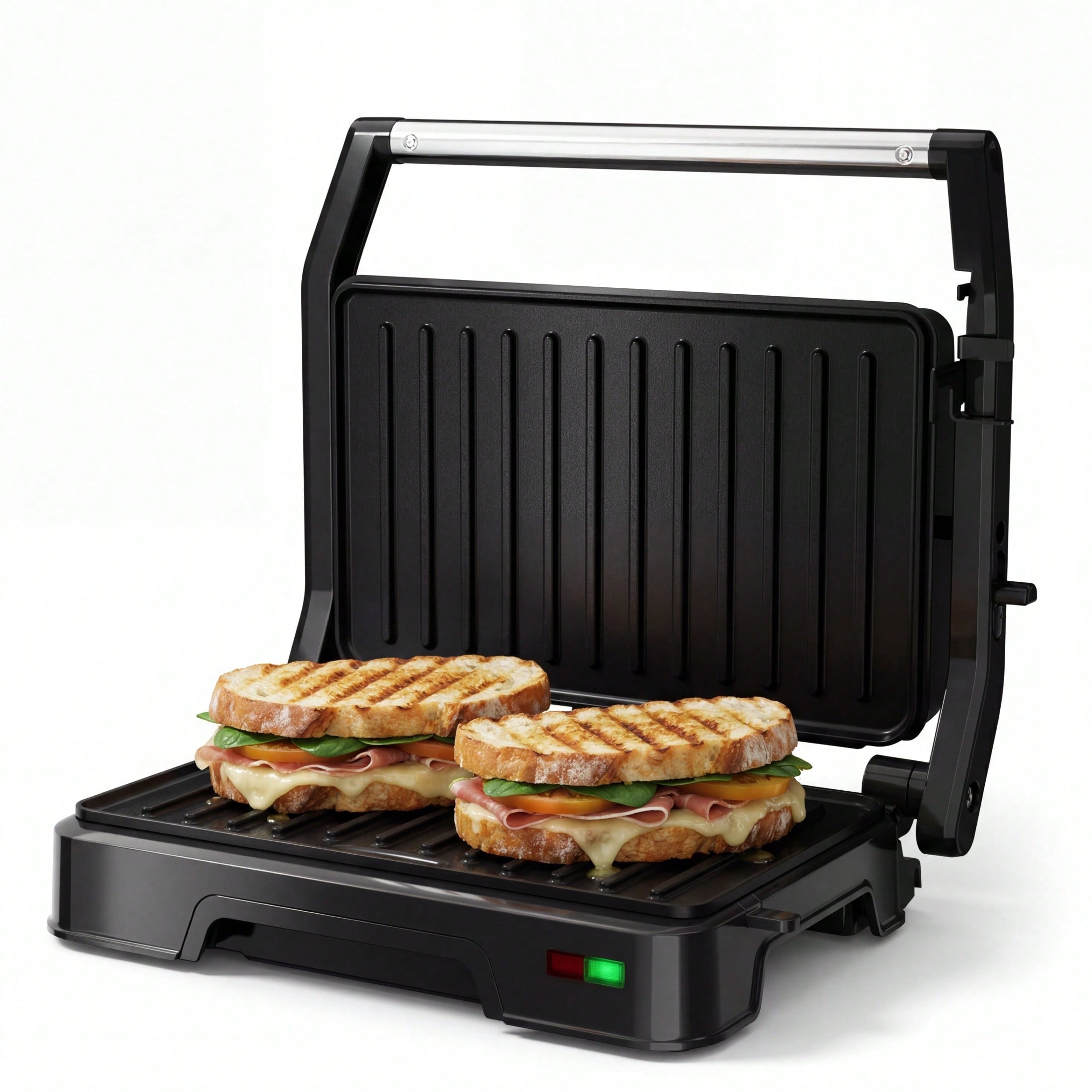 Prensa para paninis de 2 reban - Sandwich Press Grill reseña y precio