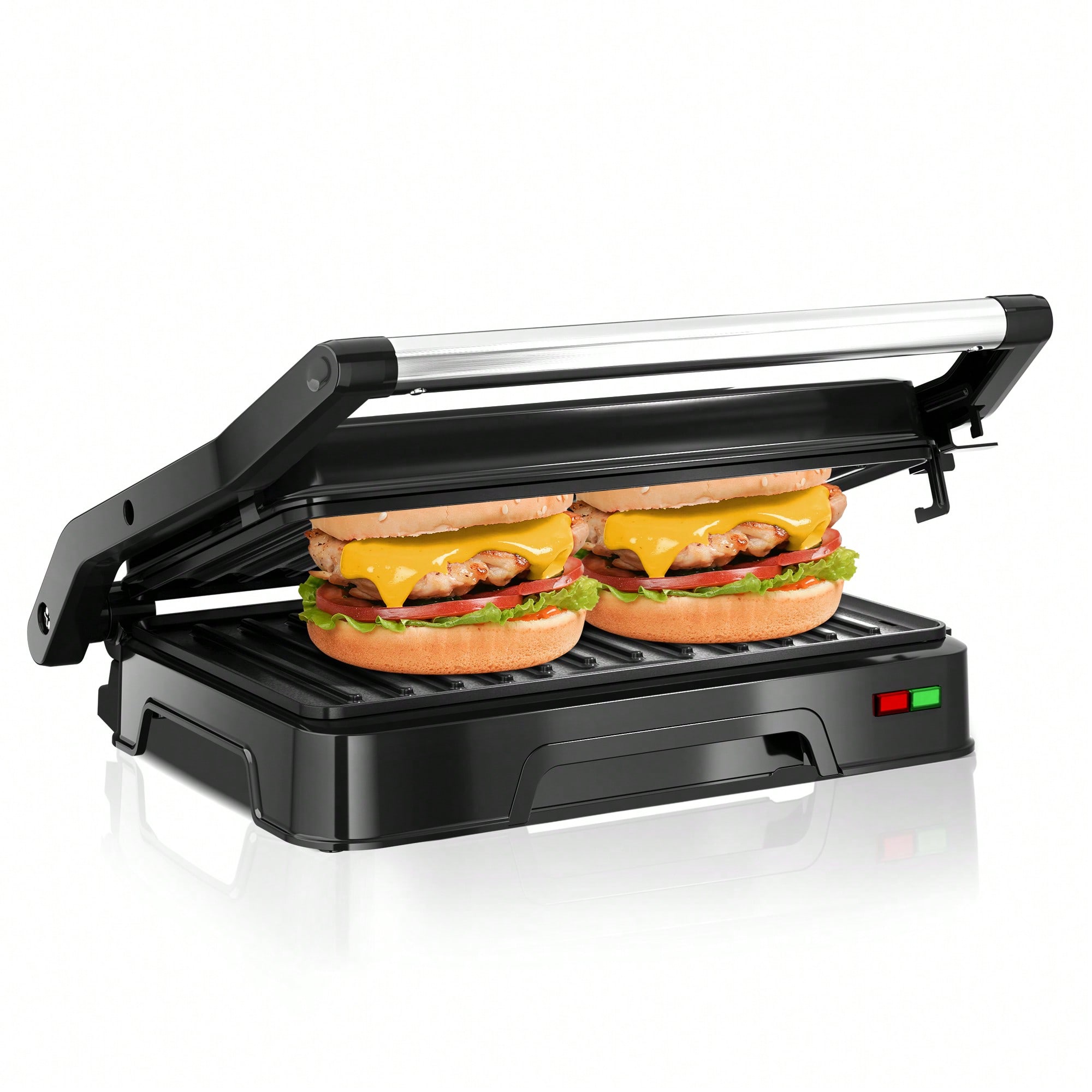 Prensa para paninis de 2 reban - Sandwich Press Grill reseña y precio