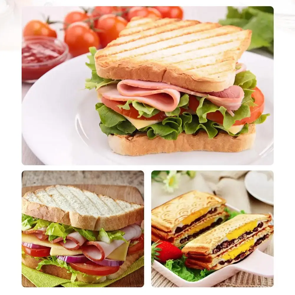 Sartén antiadherente de doble  - Sandwich Press Grill reseña y precio